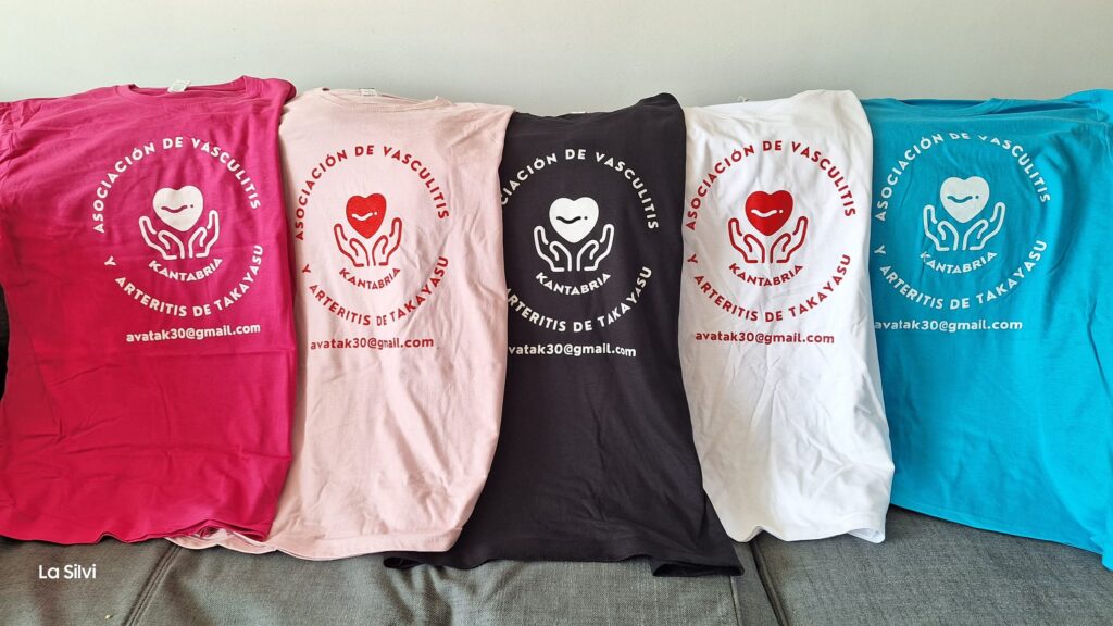 Camiseta Asociación de Vasculitis y Arteritis de Takayasu - AVATAK